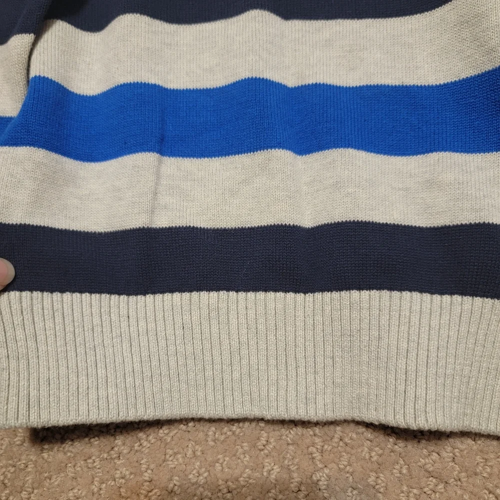 The Children's Place Toddler Boy Striped Sweater Size 2T Pullover Crewneck‎ New